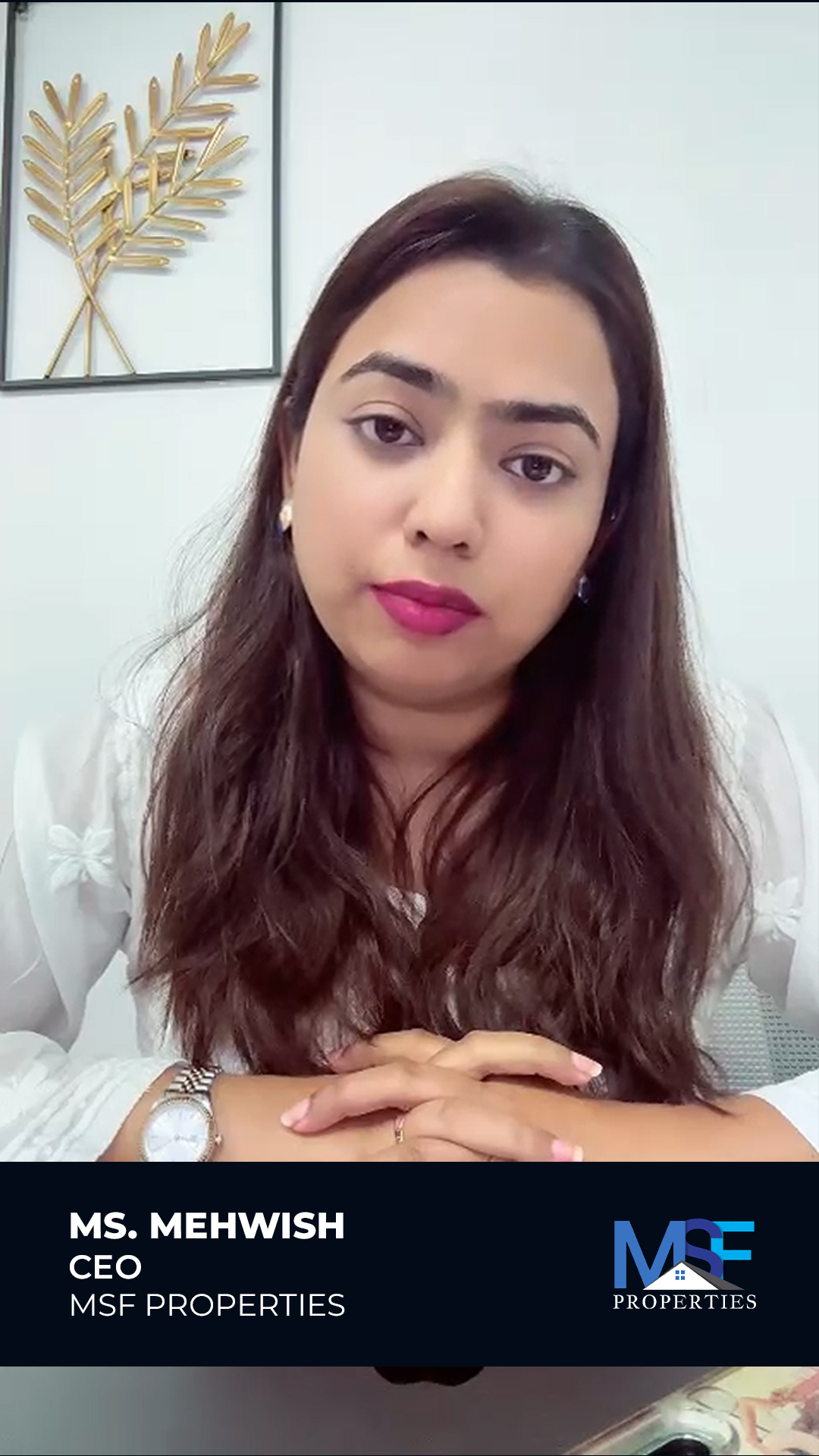 Ms. Mehwish testimonial